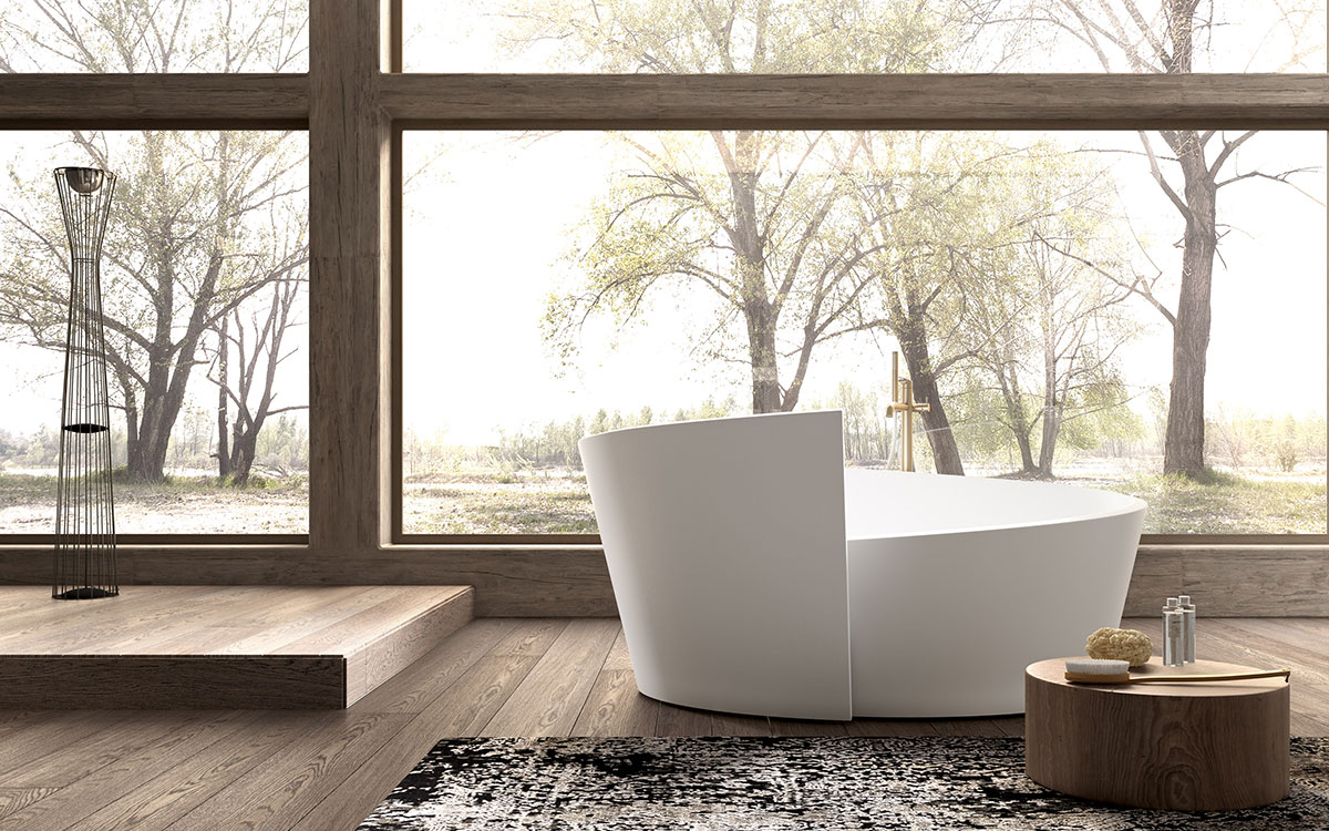vasca da bagno design freestanding moderna